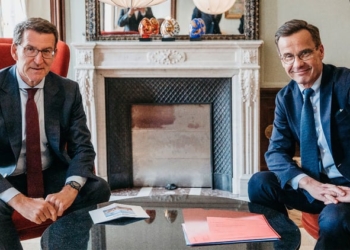 Feijóo, tras visitar Suecia: «Tengo más información de la Presidencia sueca que de la española»