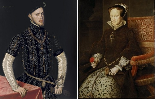 Felipe II, rey consorte en Inglaterra antes de reinar en España