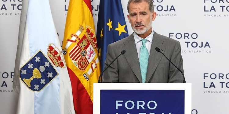 El Rey defiende “la libertad y la democracia” frente al “proteccionismo y la desinformación”