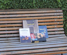 1ª Feria del libro Hispanoárabe en el jardín de la Casa Árabe de Madrid