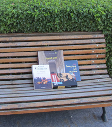 1ª Feria del libro Hispanoárabe en el jardín de la Casa Árabe de Madrid