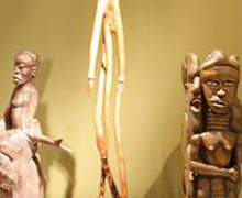 El bosque guineano de Fernando Nguema en el Museo  Antropológico