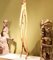 El bosque guineano de Fernando Nguema en el Museo  Antropológico