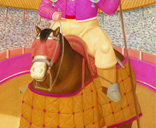 Fernando Botero ilustra a Colombia en la Galeria Marlborough