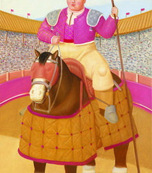 Fernando Botero ilustra a Colombia en la Galeria Marlborough