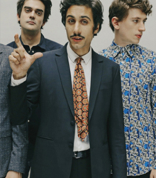 Concierto del grupo Feu! Chatterton en el Instituto Francés de Madrid