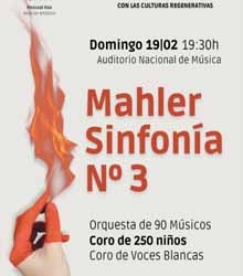 La Orquesta Filarmonía interpreta la Sinfonía nº 3 de Mahler en el Auditorio