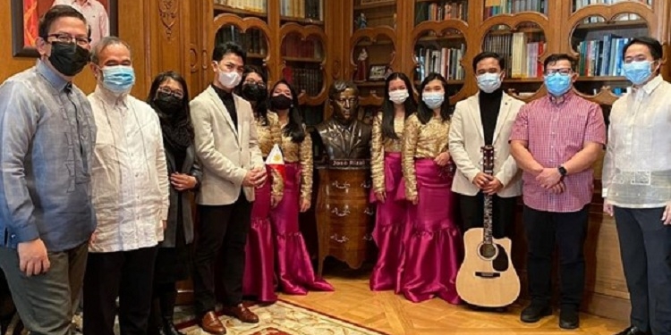 La Embajada de Filipinas conmemora en Madrid el aniversario de la muerte de José Rizal