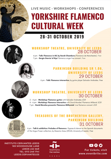 El Instituto Cervantes de Leeds presenta flamenco en Yorkshire