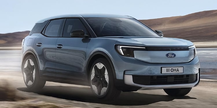 El nuevo crossover eléctrico de Ford: primeras imágenes