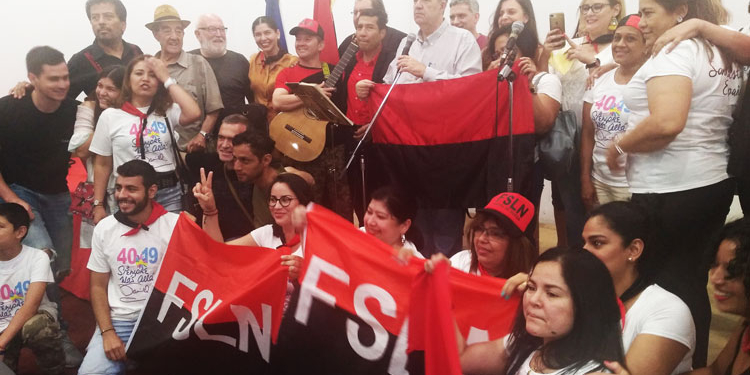 La Embajada de Nicaragua celebra los 40 años del triunfo del FSLN