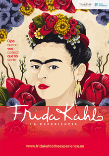 Exposición sobre la mexicana Frida Kahlo en el Palacio de Neptuno