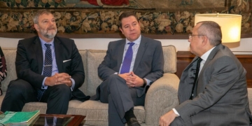 Los embajadores de Francia y Alemania visitan conjuntamente Castilla-La Mancha