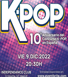 Gala K-POP, experiencia única e irrepetible del Centro Cultural Coreano