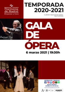 Gala de ópera de Filarmonía de Madrid en el Auditorio Nacional