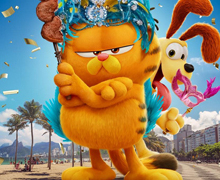 Estreno de las nuevas aventuras del gato casero en el film  ‘Garfield’