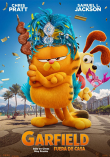 Estreno de las nuevas aventuras del gato casero en el film  ‘Garfield’
