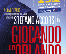 ‘Giocando con Orlando’, en los Teatros del Canal con Stefano Accorsi