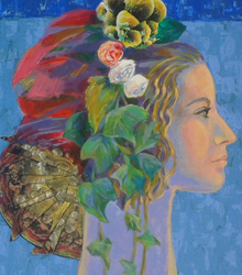 Irene Iribarren expone una nueva versión de su pintura en el Ateneo