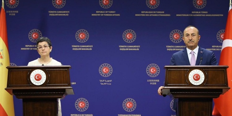 González Laya y Çavuşoğlu discrepan abiertamente sobre Santa Sofía, fronteras y Libia