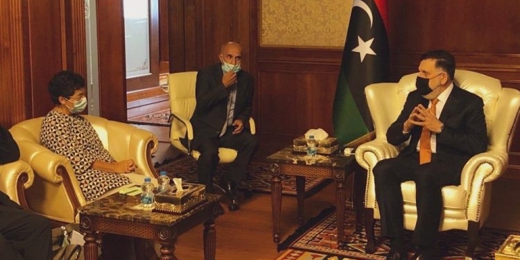 González Laya afirma en Libia que “no hay solución militar ni tiempo que perder”