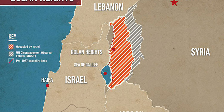 España no sigue a Trump y no reconoce la soberanía de Israel en los Altos del Golán