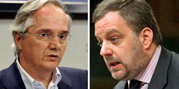 Pedro Gómez de la Serna y Gustavo de Arístegui.