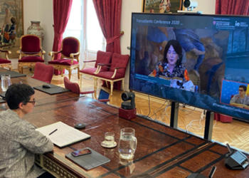 En la conversación se trató también de la reapertura de fronteras./ Foto: MAEC