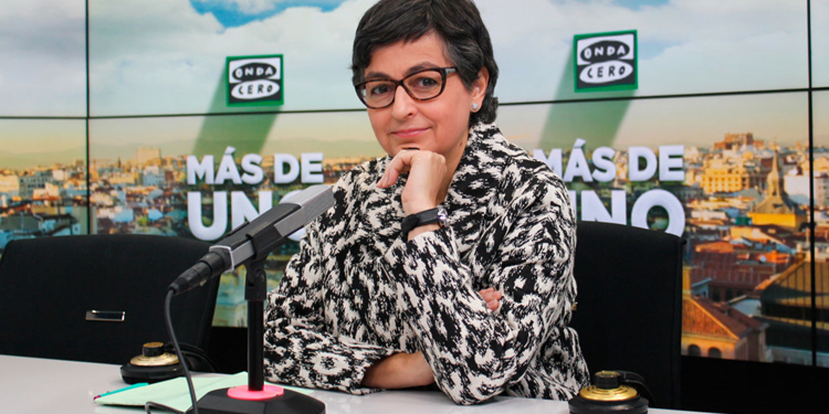 Arancha González Laya en Onda Cero./ Foto: Onda Cero