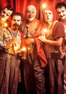 La compañía de payasos Rhum & Cia se presenta en el Teatro Circo Price