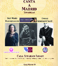 Concierto benéfico: ‘Granados canta a Madrid’ en el Centro Sefarad-Israel