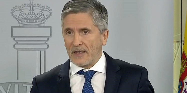 El ministro del Interior, Fernando Grande-Marlaska.