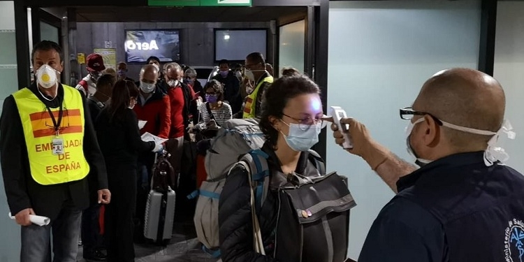 El chárter para repatriar turistas desde Centroamérica costó casi 544.500 euros