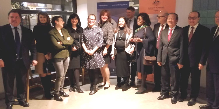 La embajadora de Australia manifiesta su amor a España en su despedida