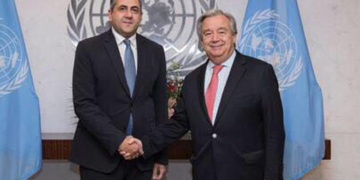 El secretario general de la ONU se reúne con el secretario general electo de la OMT