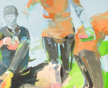 Exposición de la pintora Blanesth en el Centro Cultural Coreano