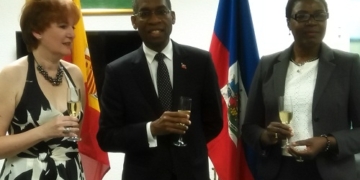 El ministro de Exteriores de Haití inaugura en Madrid la Cámara Hispano-Haitiana