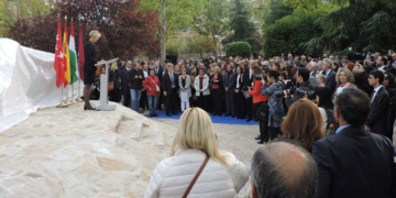 Hungría recuerda con un monumento en Madrid a las víctimas de la Revolución de 1956