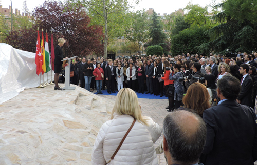 Hungría recuerda con un monumento en Madrid a las víctimas de la Revolución de 1956