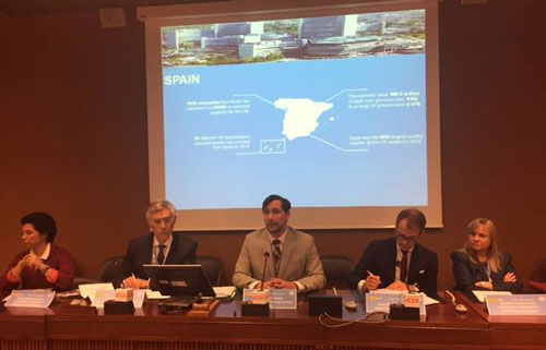 Treinta empresas españolas buscan convertirse en proveedoras de ONU y CERN