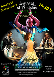 Teatro y música en la II Feria del Libro Hispanoárabe de Madrid