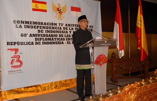 Indonesia se compromete a fortalecer sus relaciones con España