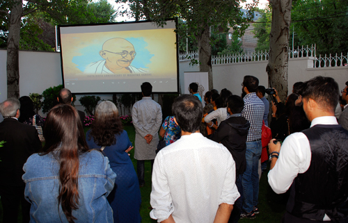 La Embajada india celebra el 149 aniversario del nacimiento de Gandhi