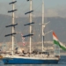 El buque escuela de la Armada india INS Tarangini llega a Gibraltar