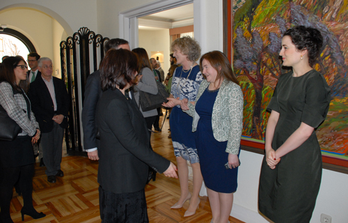 Recepción por el Día de San Patricio en la Embajada de Irlanda