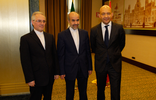 Notable presencia de empresas españolas en la recepción de la Embajada de Irán