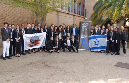 «Jóvenes Embajadores» de Israel visitan las instituciones españolas