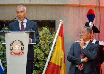 El embajador Sannino afirma que «Italia y España, juntos, podemos marcar la diferencia»