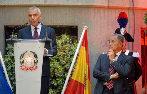 El embajador Sannino afirma que «Italia y España, juntos, podemos marcar la diferencia»