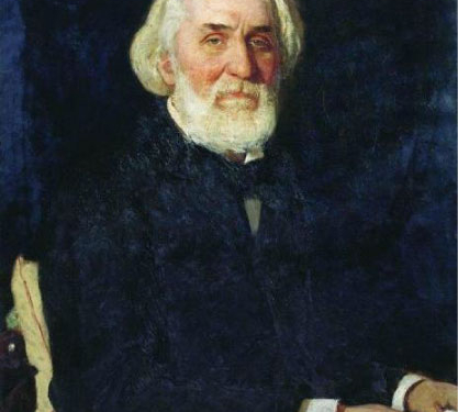 El escritor Iván Turguénev en el Centro Ruso de Ciencia y Cultura